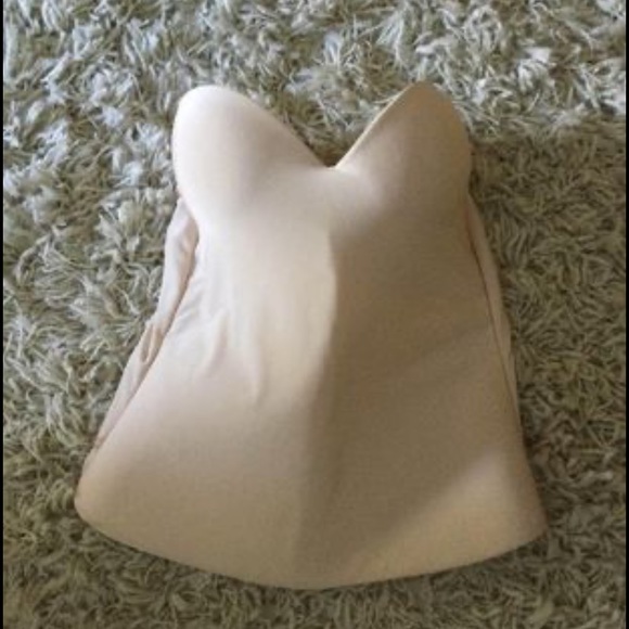 Victoria Secret Strapless Shapewear Molded Cups Corset Bustier Low Back 36C - Picture 4 of 5